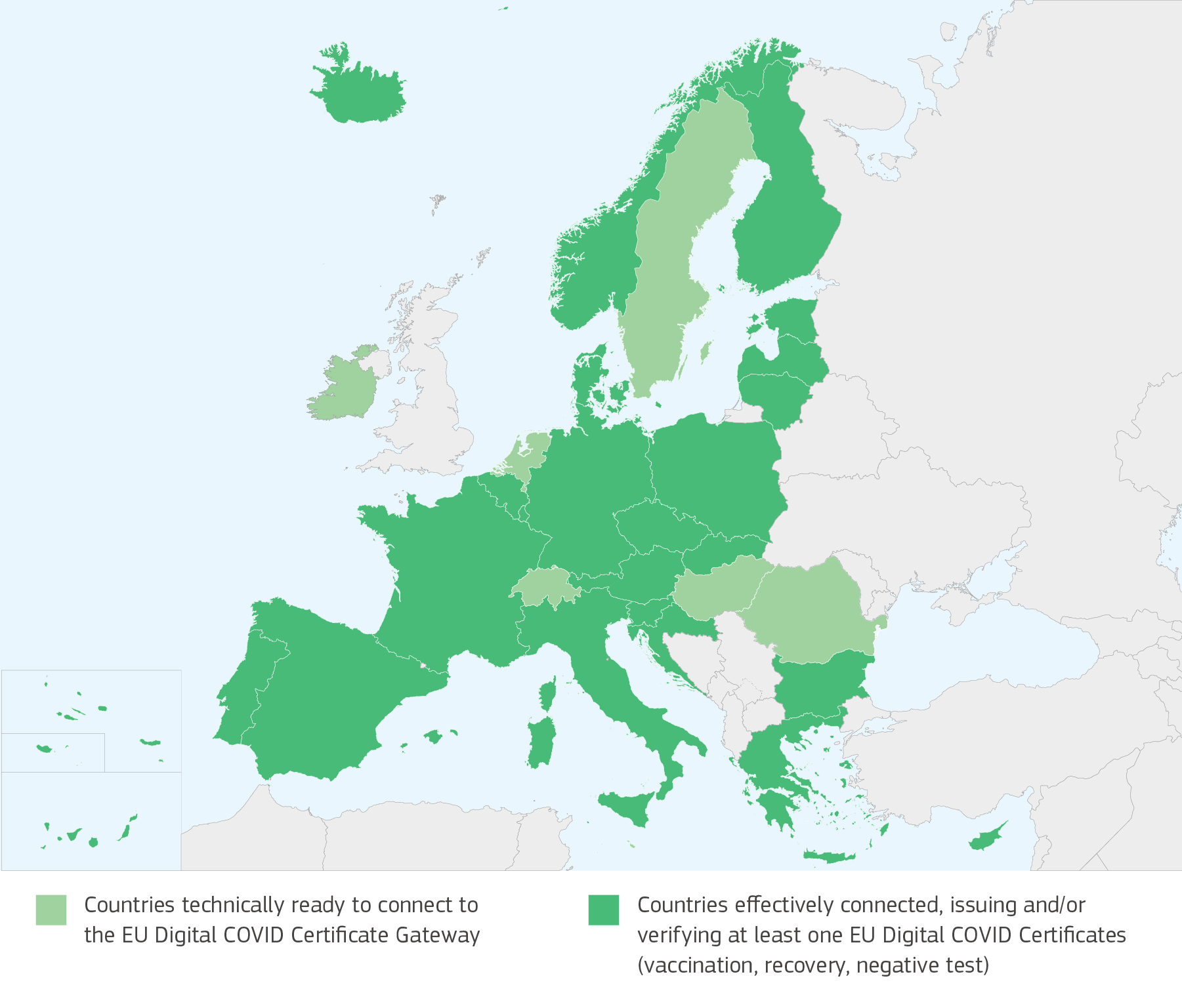 One Day Ahead Of The Deadline Which Eu Schengen Countries Are Successfully Issuing Covid 19 Vaccination Certificates For Travel Schengenvisainfo Com